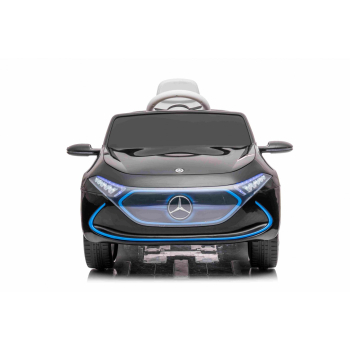 Mercedes Benz AMG EQA dla dzieci Czarny + Pilot + 5-punktowe pasy + EVA + Wyświetlacz MP3 + LED